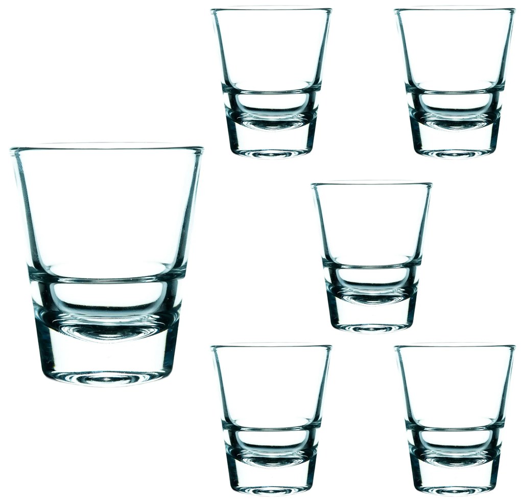 Set 6 pahare shot de 45 ml, Cesiro
