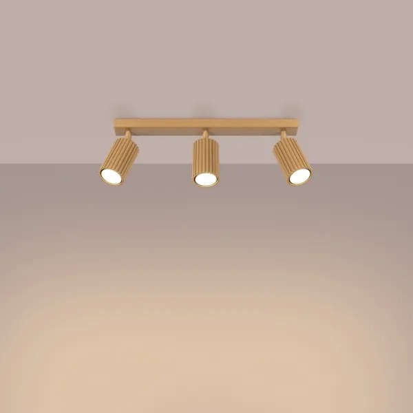 Spot Sollux SL.1562 KARBON 3xGU10/10W/230V auriu