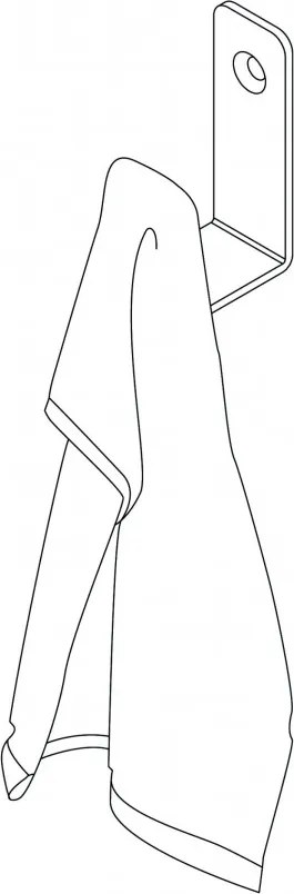 Suport prosop seria Nero ADM_N111