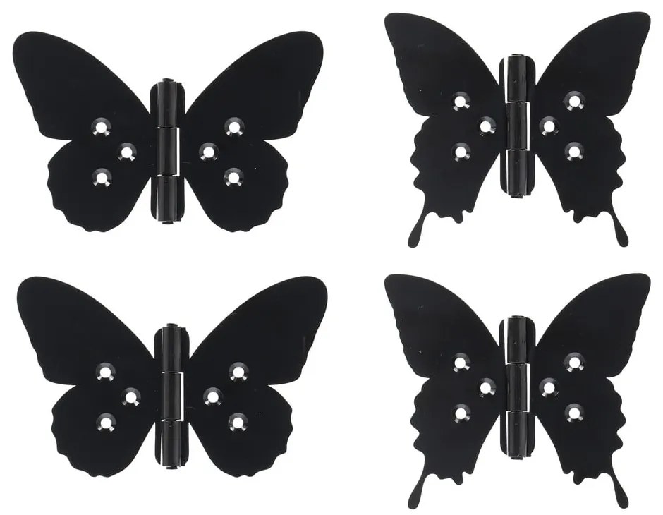Balamale pentru ușă 4 buc. din metal Butterfly – Esschert Design