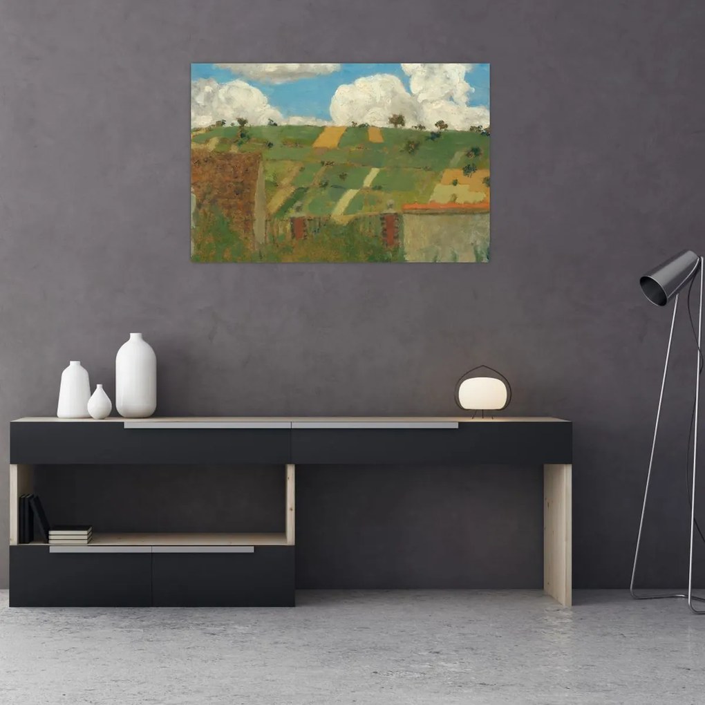 Tablou - Edouard Vuillard, Landscape of the Ile de France, reproducere (90x60 cm)