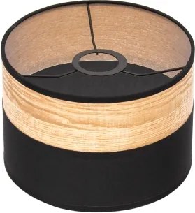 Lustră pe cablu ALBA 3xE27/15W/230V negru/maro