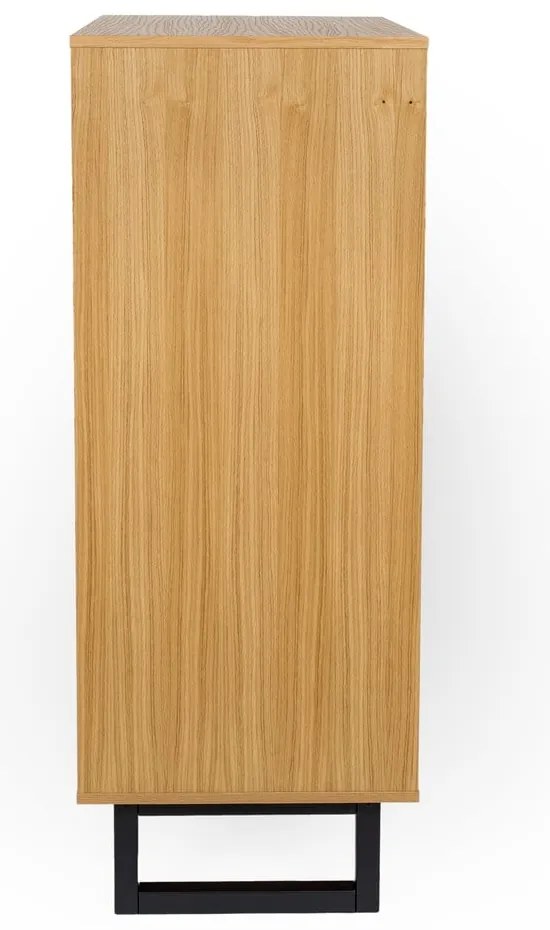 Comodă în decor de stejar Woodman Camden Narrow, 40 x 123 cm