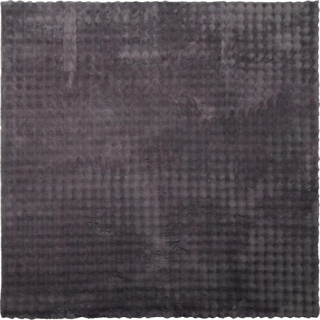 vidaXL Covoare de zonă Pătrat SIROLO Antracit 120 x 120 cm Poliester