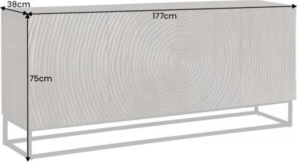 Comoda cu model 3D Zen Circle 177cm