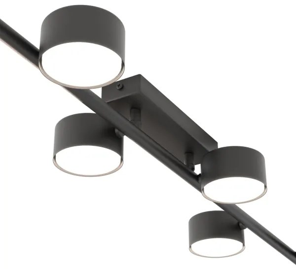 Plafonieră BET 6xGX53/12W/230V negru