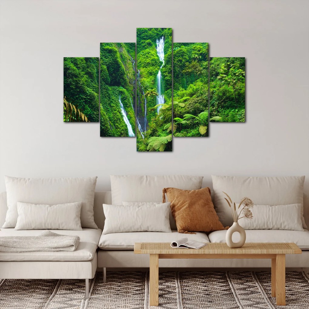 Tablou - Cascada Madakaripura, Java de Est, Indonezia (150x105 cm)