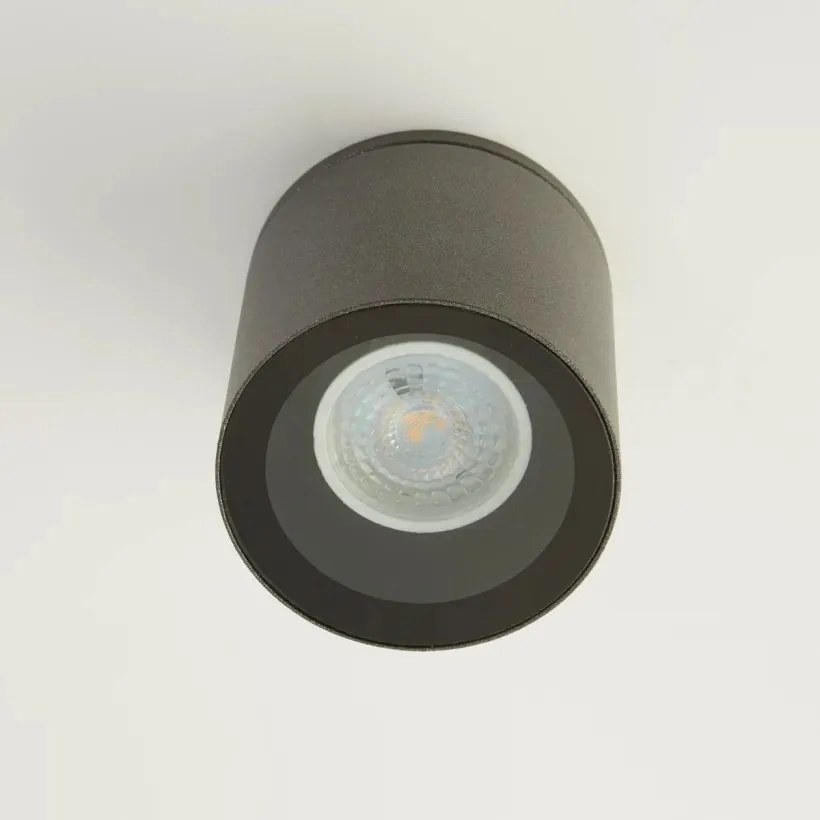 Spot aplicat iluminat exterior IP65 Trafalgar, negru