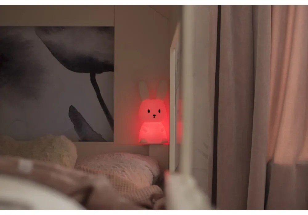 Lampă de veghe pentru copii cu LED-uri albe Bunny - Star Trading