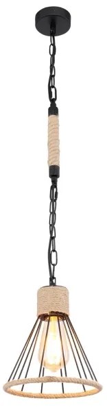 Lustră pe lanț Globo 15676H HALIA 1xE27/60W/230V