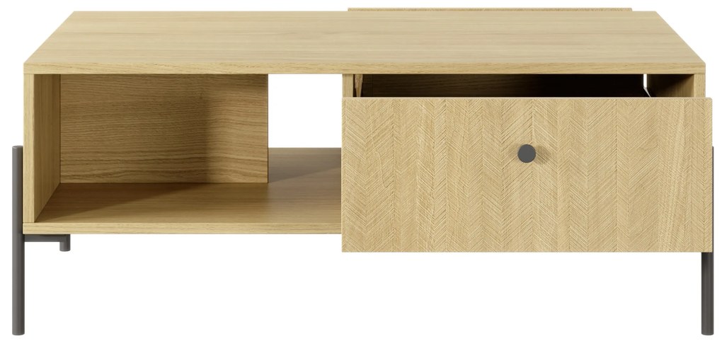 Masuta de cafea in decor stejar SCANDI 2S