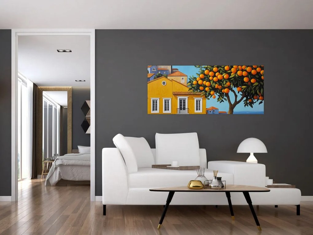 Tablou - Portocal (120x50 cm)