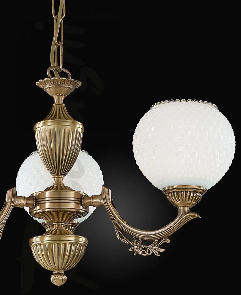 Candelabru din alama cu 3 brate design italian 8650
