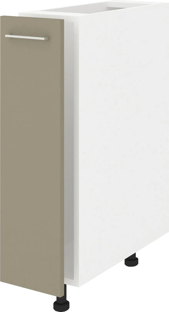 Corp Baza Jolly Lecce, Taupe/Alb, 20 x 50 x 80 cm