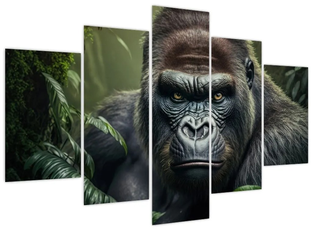 Tablou - Portret de gorilă (150x105 cm)
