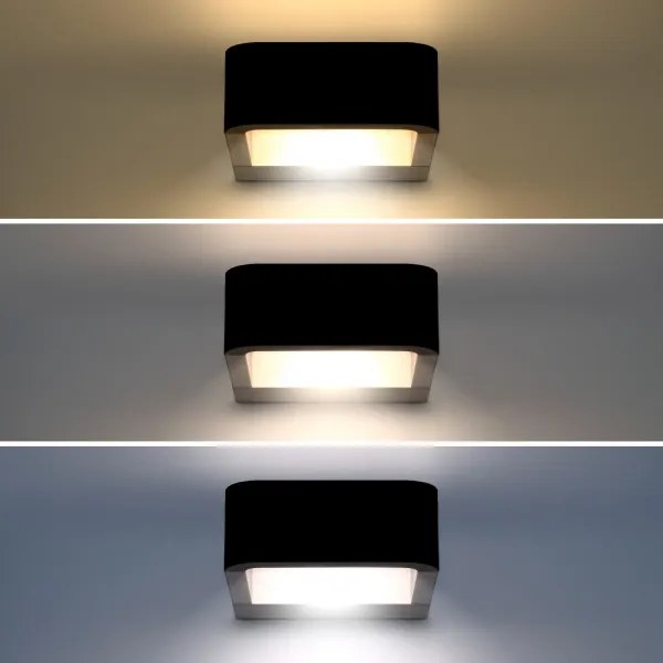 Aplică LED de exterior Brilagi BARI LED/7W/230V 3000/4000/6000K IP54