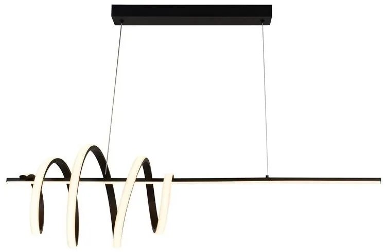 Lustra LED suspendata Sword negru