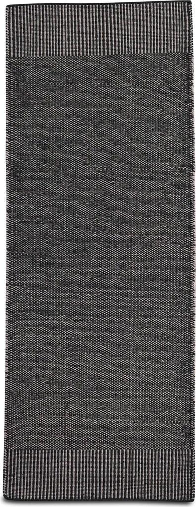 Covor Rombo, alb/gri, diferite dimensiuni - Woud Dimensiuni: 200 x 75 cm