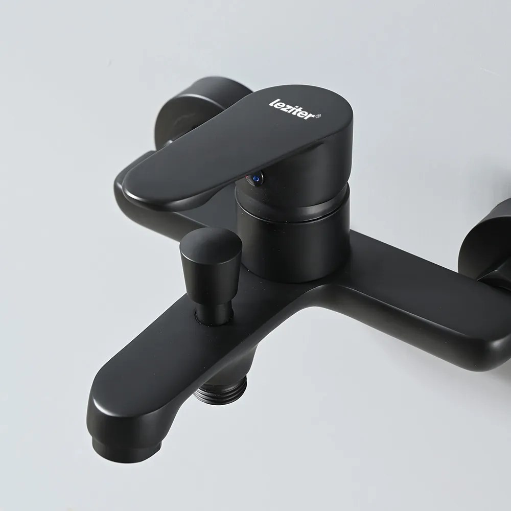 Robinet de umplere a căzii de baie Colly negru