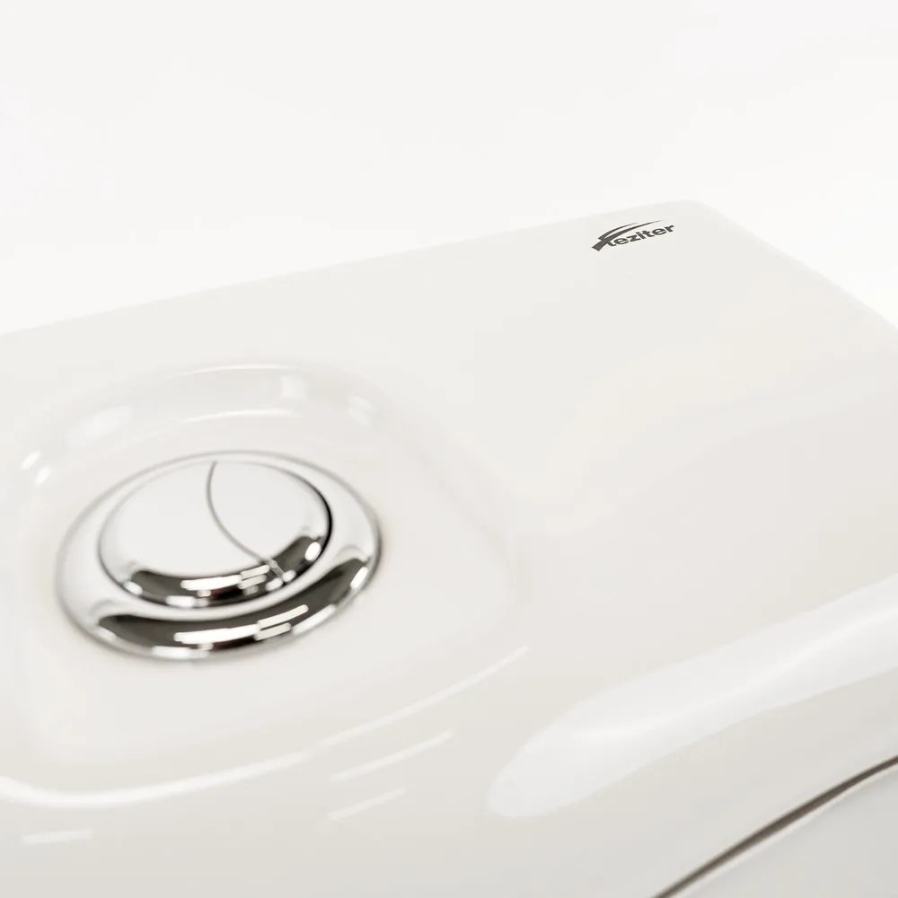 Vas de toaletă Coral Monobloc cu evacuare inferioară