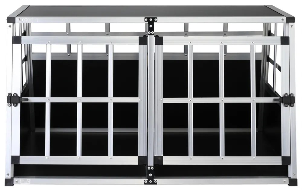 Deuba Alu - lada pentru caini XL - 89 x 70 x 51 cm