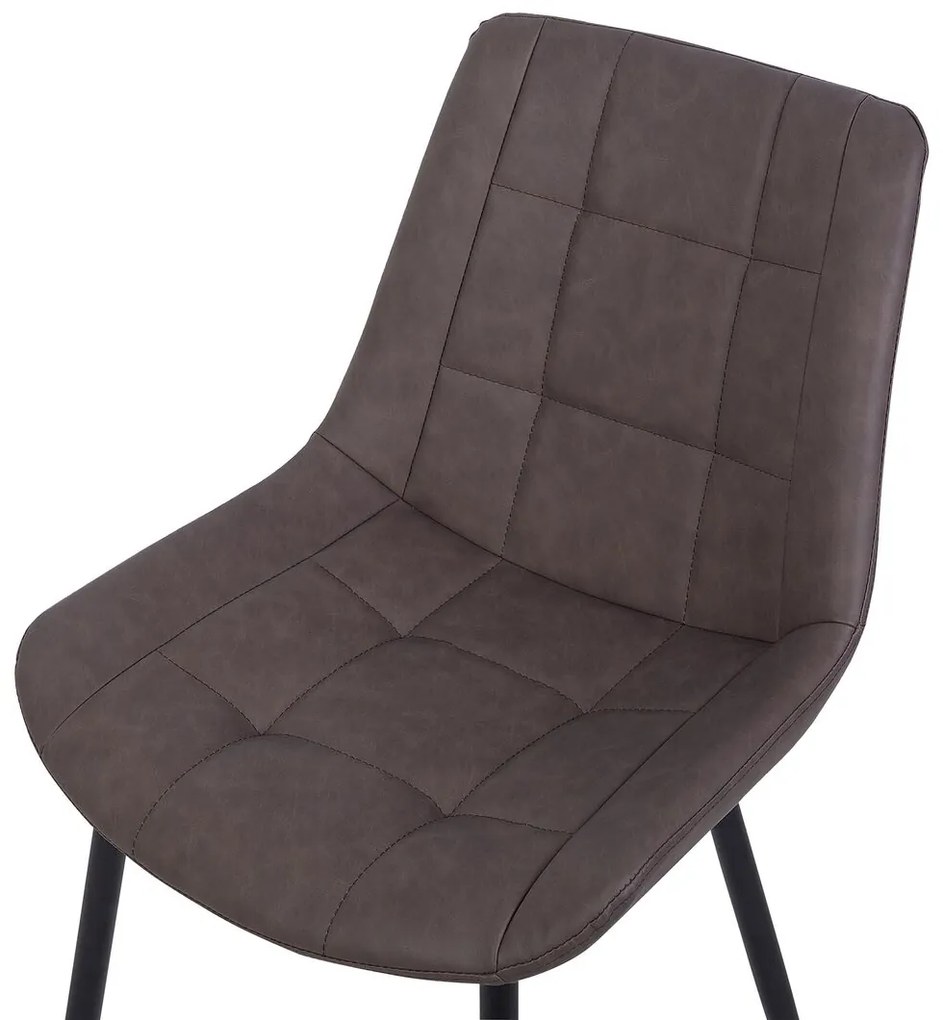 Set 2 buc. scaune pentru sufragerie Morose (maro închis). Promo -29%. 1009939