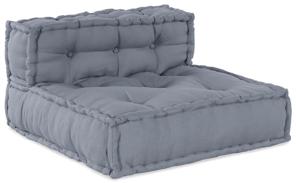 vidaXL Pernă 3 pcs Gri 70 x 70 x 54 cm Poliester