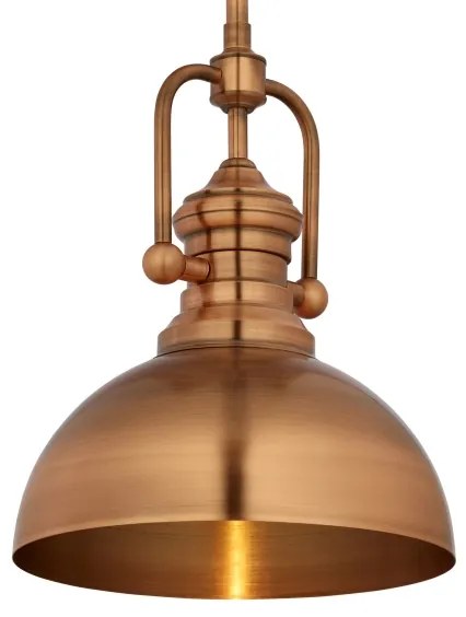 Jupiter 1788 - PT 1 - Lustră pe tijă PLATINO 1xE27/60W/230V de cupru