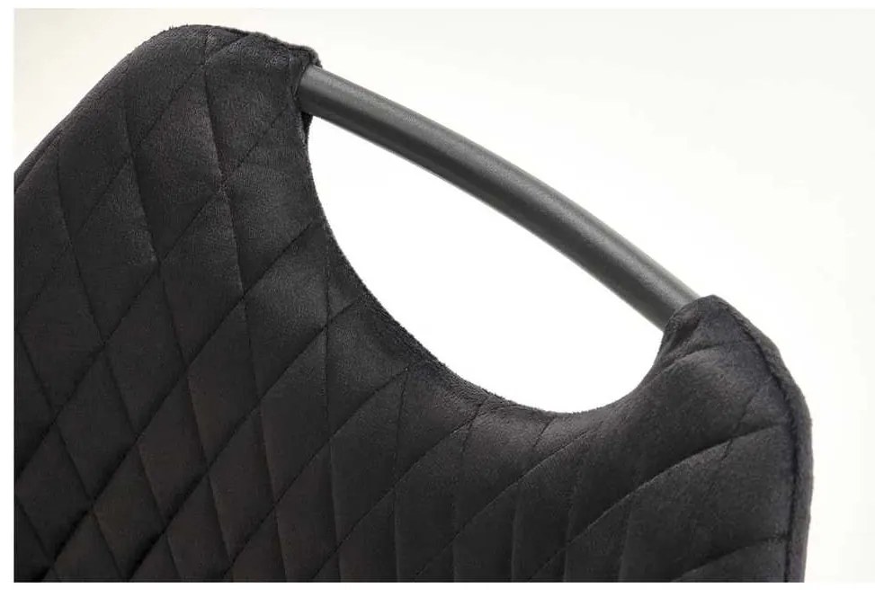 Scaun de bucătărie Henley, negru