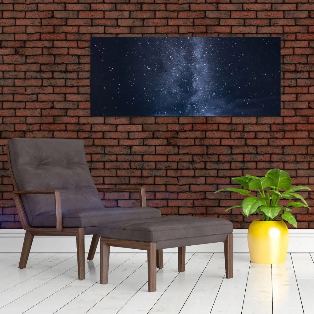Tablou cu cerul înstelat (120x50 cm)