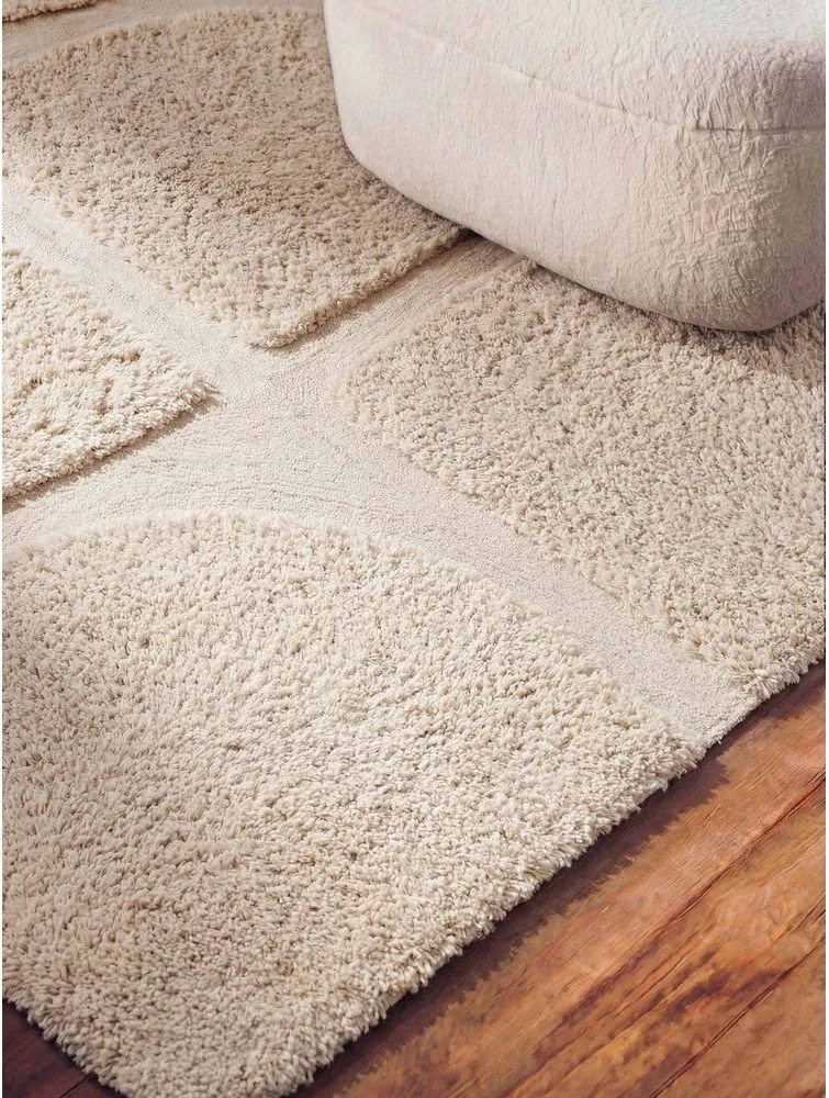 Covor crem țesut manual 120x180 cm Lambeth Jasper – Ted Baker