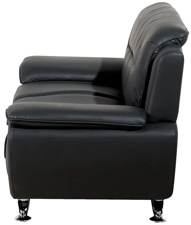 Canapea 2 locuri Leyton (negru) . 1008772