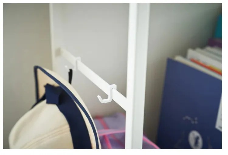 Etajeră pe roți albă din metal 42x60 cm Tower – YAMAZAKI