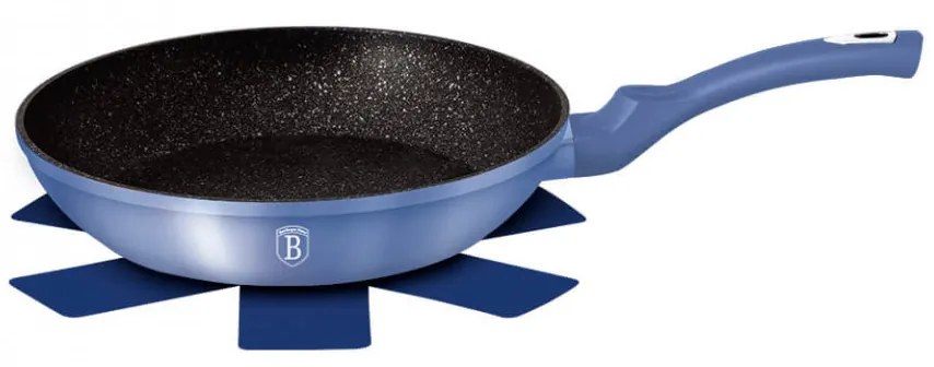 Tigaie 24 cm Metallic Line Royal Blue Edition Berlinger Haus BH 1647N