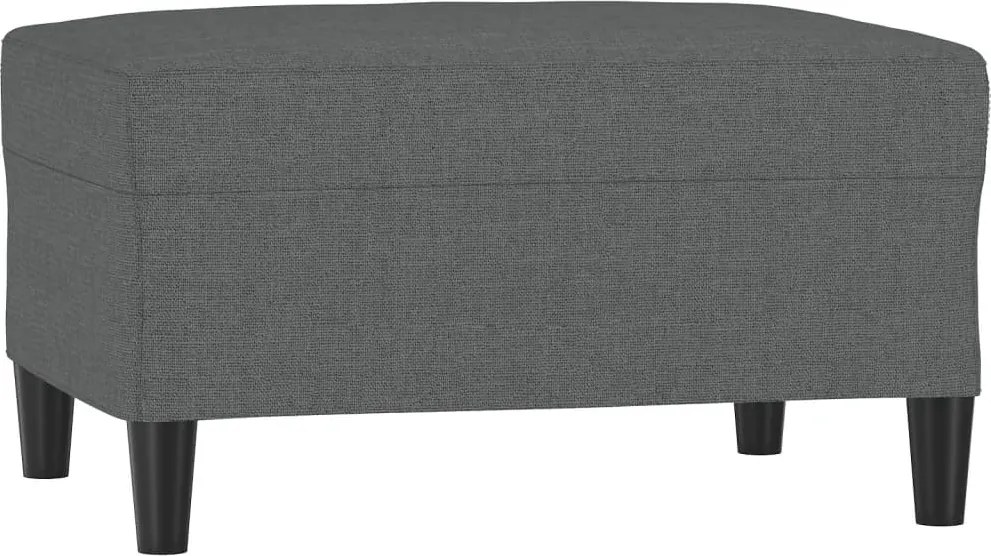 vidaXL Taburet, gri închis, 70x55x41 cm, material textil