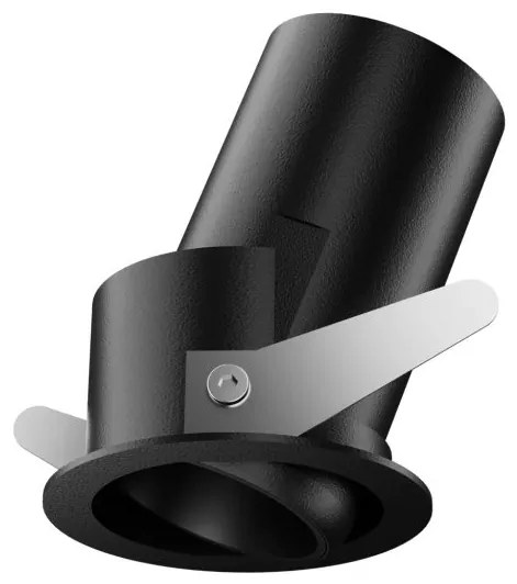 Mini Spot LED incastrabil, ajustabil Quark fi 9.0w 3000k, Negru