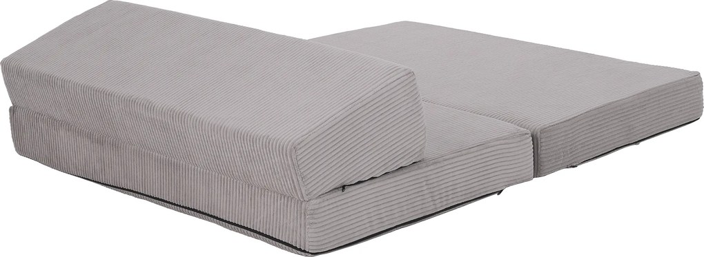 Saltea pliabilă/fotoliu extensibil, 2 in 1, gri, VEDIS