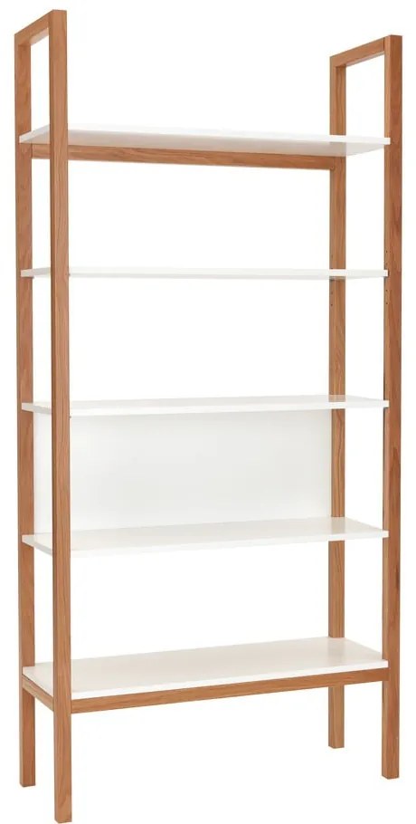 Bibliotecă cu structură din lemn de stejar Woodman Farringdon