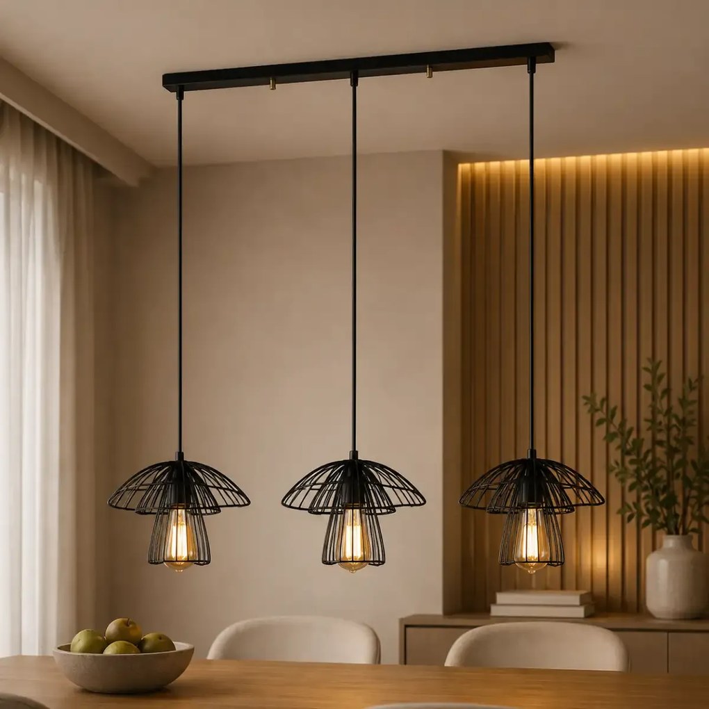 Lustra negru homs ro11214