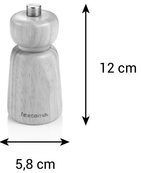 Tescoma Râșniță pentru piper/sare ONLINE 12 cm, 12 cm