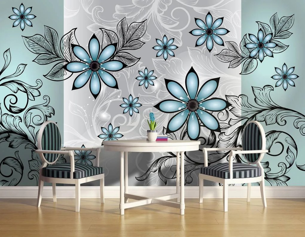 Fototapet - Flori (152,5x104 cm)