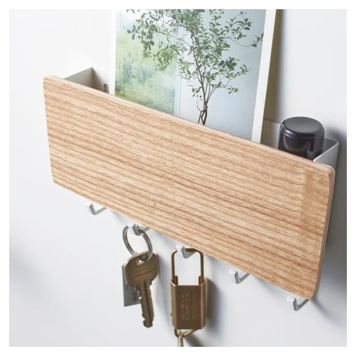 Cuier alb pentru chei YAMAZAKI Rin