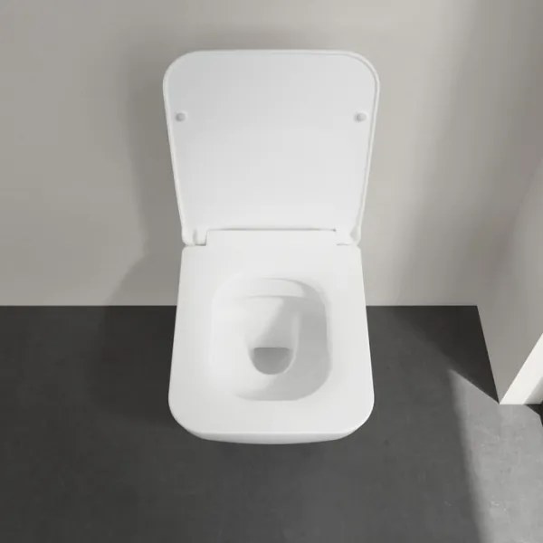 Villeroy & Boch 4611RLR1 - WC suspendat VENTICELLO, ceramică, albă, cu capac SoftClose