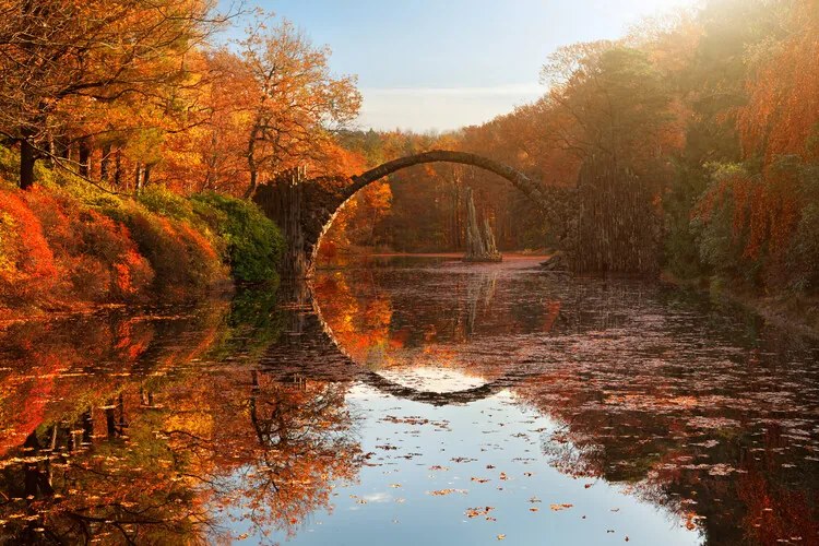 Fotografie Rakotzbrücke, Daniel Řeřicha