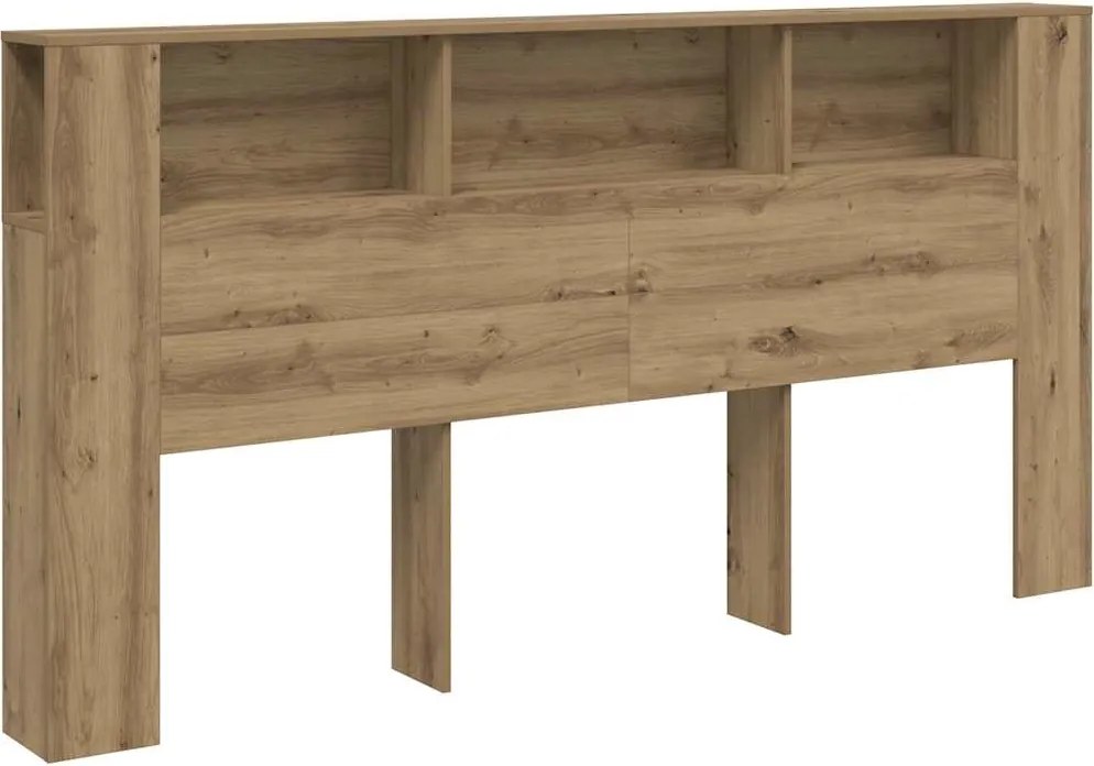 vidaXL Tăblie pat/dulap lemn artizanal 200x18,5x102,5cm lemn prelucrat