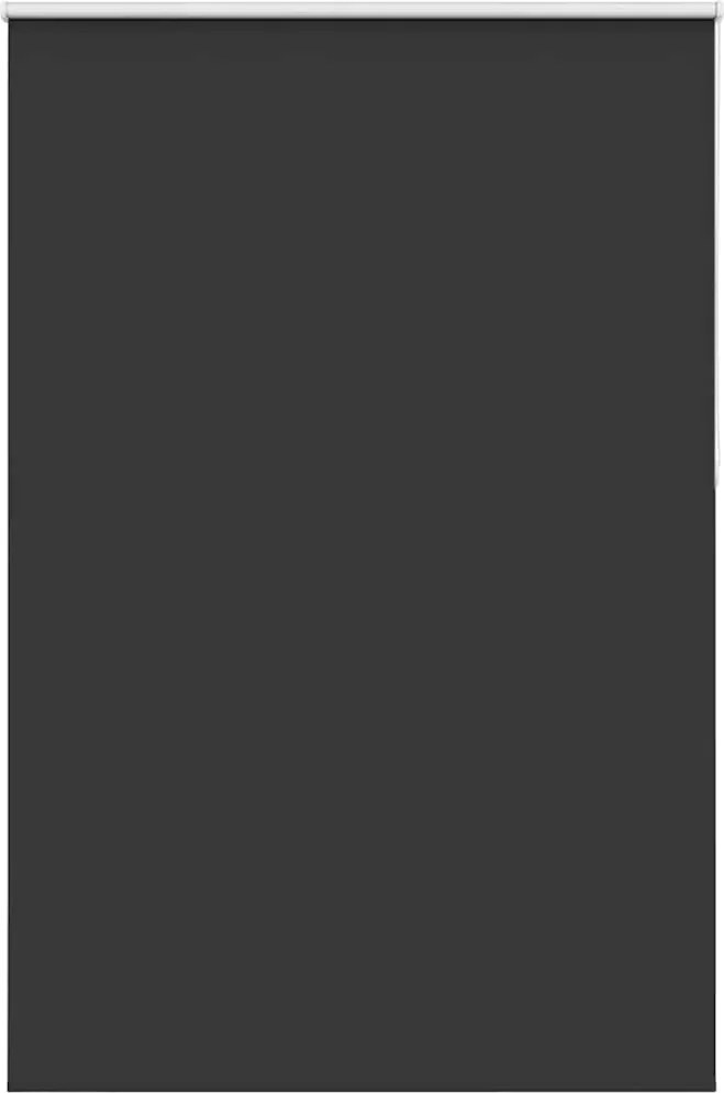 vidaXL Jaluzea cu role opace negru 150x230 cm Lățime țesătură 146,6 cm