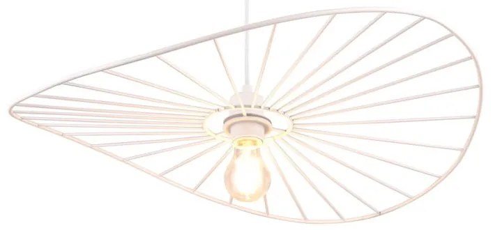 Lustră albă ø 60 cm Chapeau – Reality