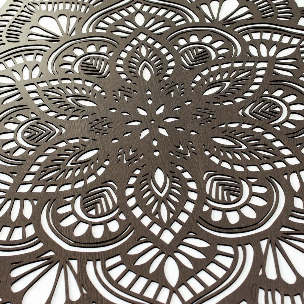 DUBLEZ | Mandala art din lemn - Tablou natura