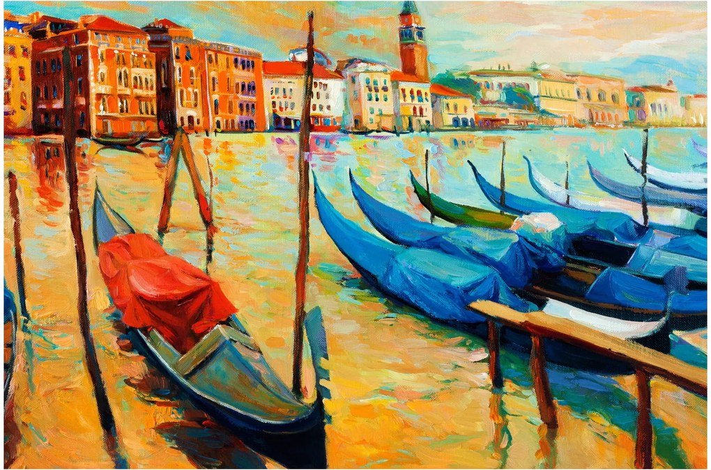 Tablou - Port în Veneția (90x60 cm)