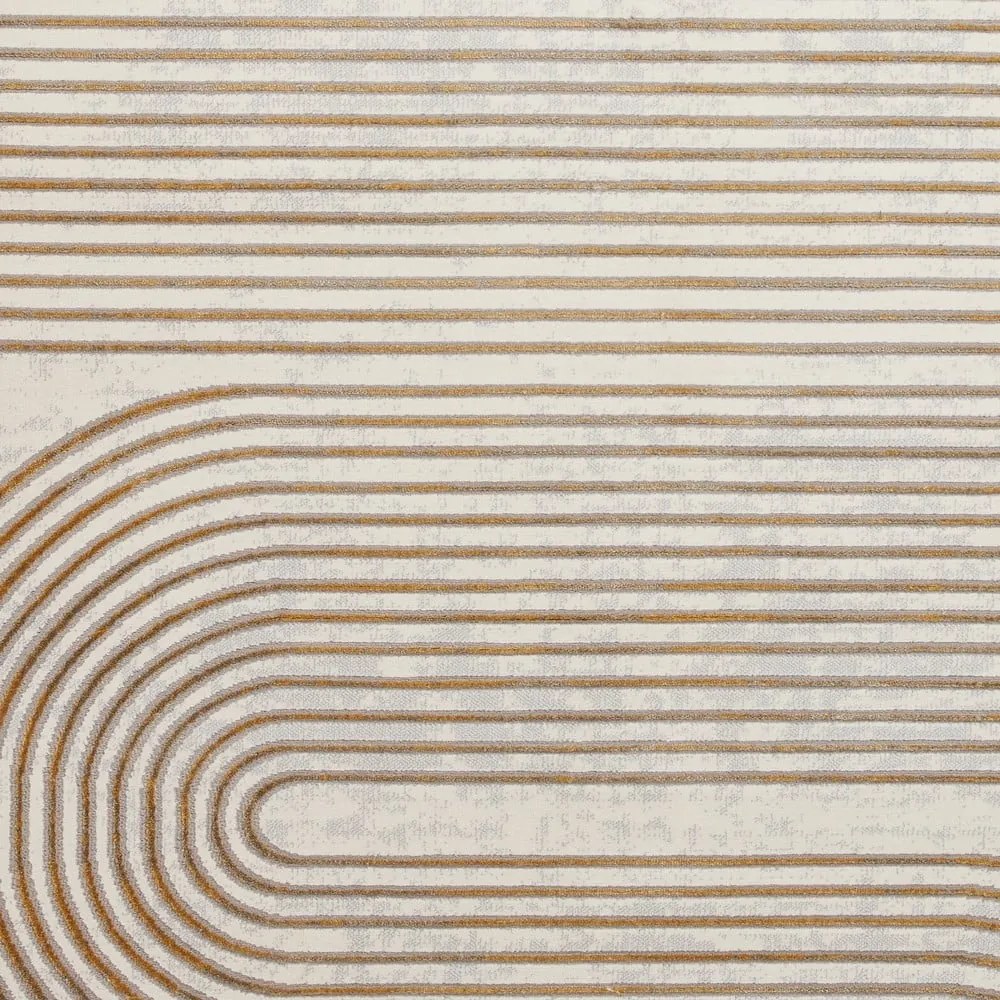 Covor gri/auriu 170x120 cm Apollo - Think Rugs